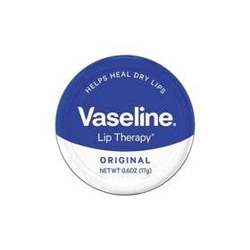 Vaseline original tin front showing compact steel case and vintage branding for easy carry