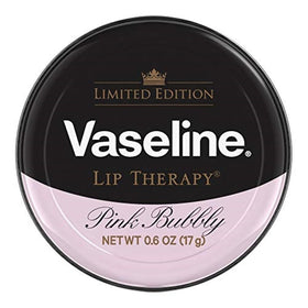 Vaseline pink bubbly front tin showing rosé packaging and collectible appeal