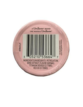 Vaseline pink bubbly jelly close-up texture showing smooth moisturizing finish