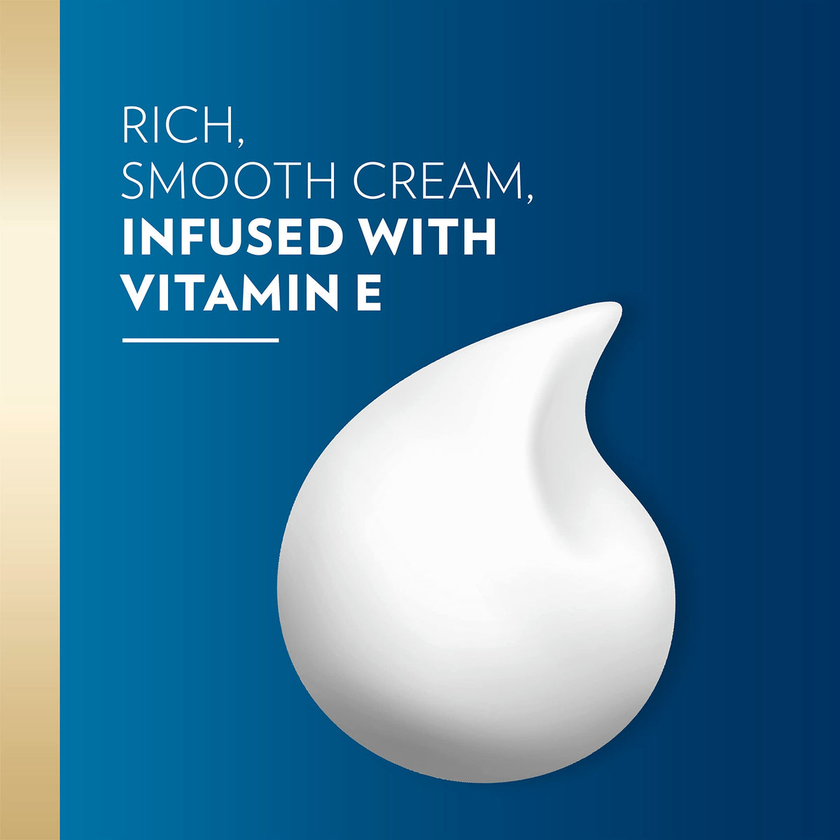 Vaseline product label and ingredients highlighting petroleum jelly and vitamin E
