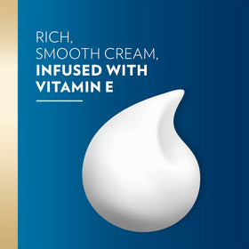 Vaseline product label and ingredients highlighting petroleum jelly and vitamin E