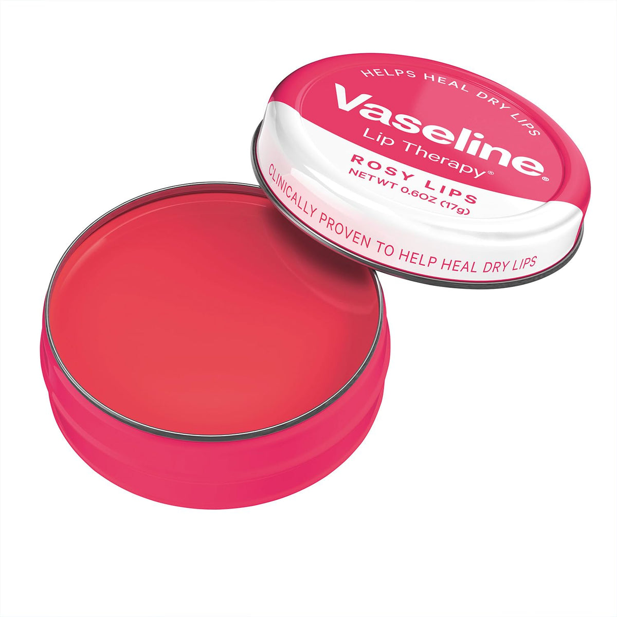Vaseline rosy lips side angle triple pack ready for daily use
