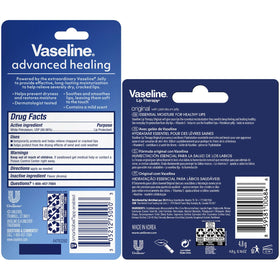 Vaseline single tube close-up displaying applicator tip and ease of use