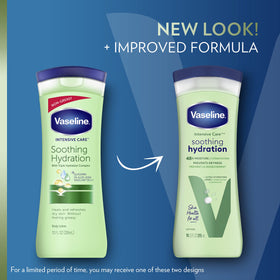 Vaseline lotion texture on hand illustrating lightweight hydration