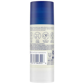 Vaseline balm stick close-up of product texture and twist-up tip — easy precise application