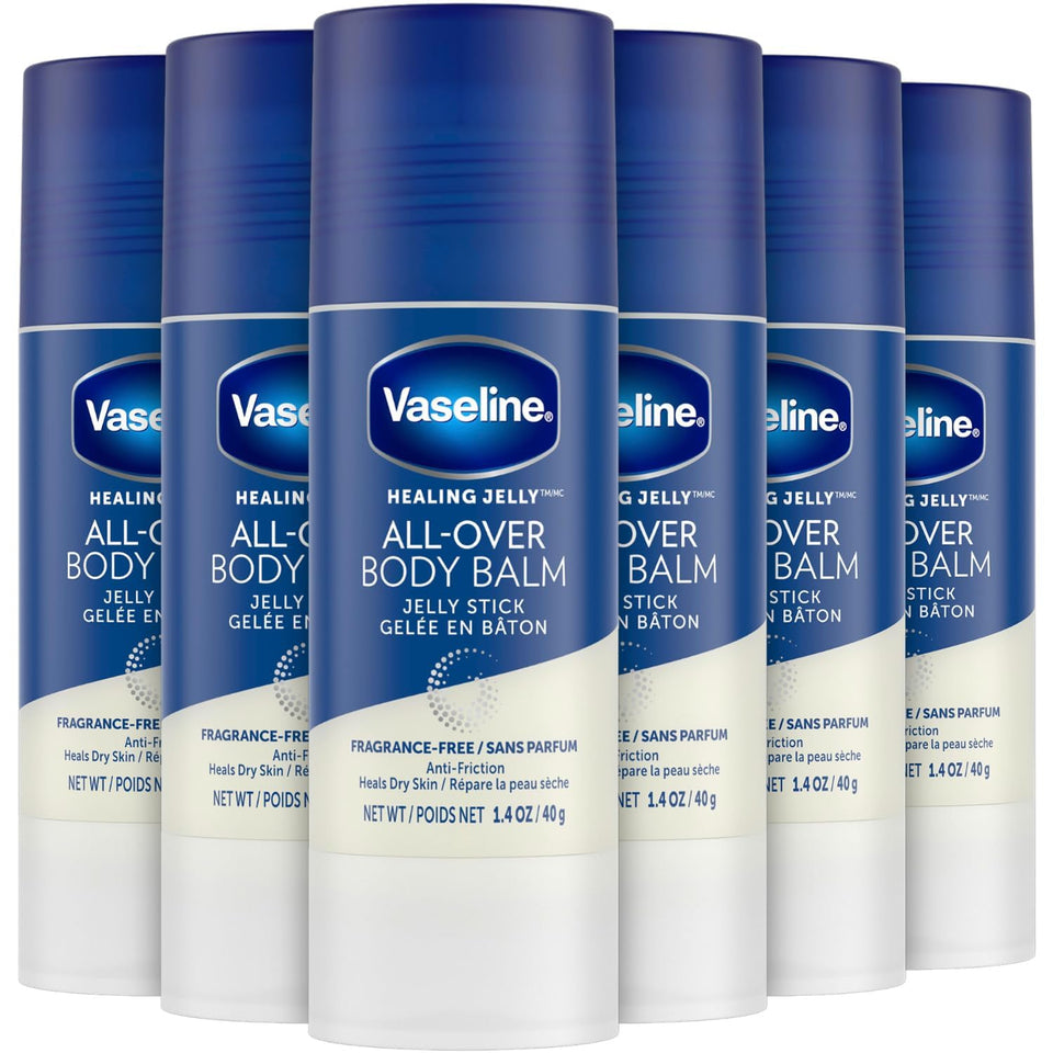 Vaseline travel-size stick front packaging showing label and size — convenient protection