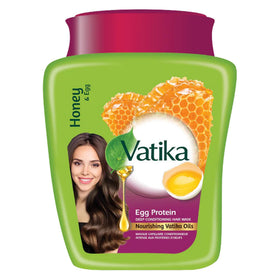 Vatika Naturals front jar showing 500ml benefit and clear labeling
