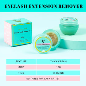 VAVALASH in salon demonstration with technician removing extensions cleanly and safely