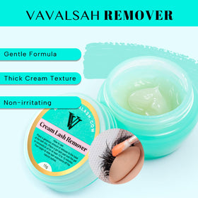 VAVALASH cream texture close-up displaying smooth consistency for controlled application