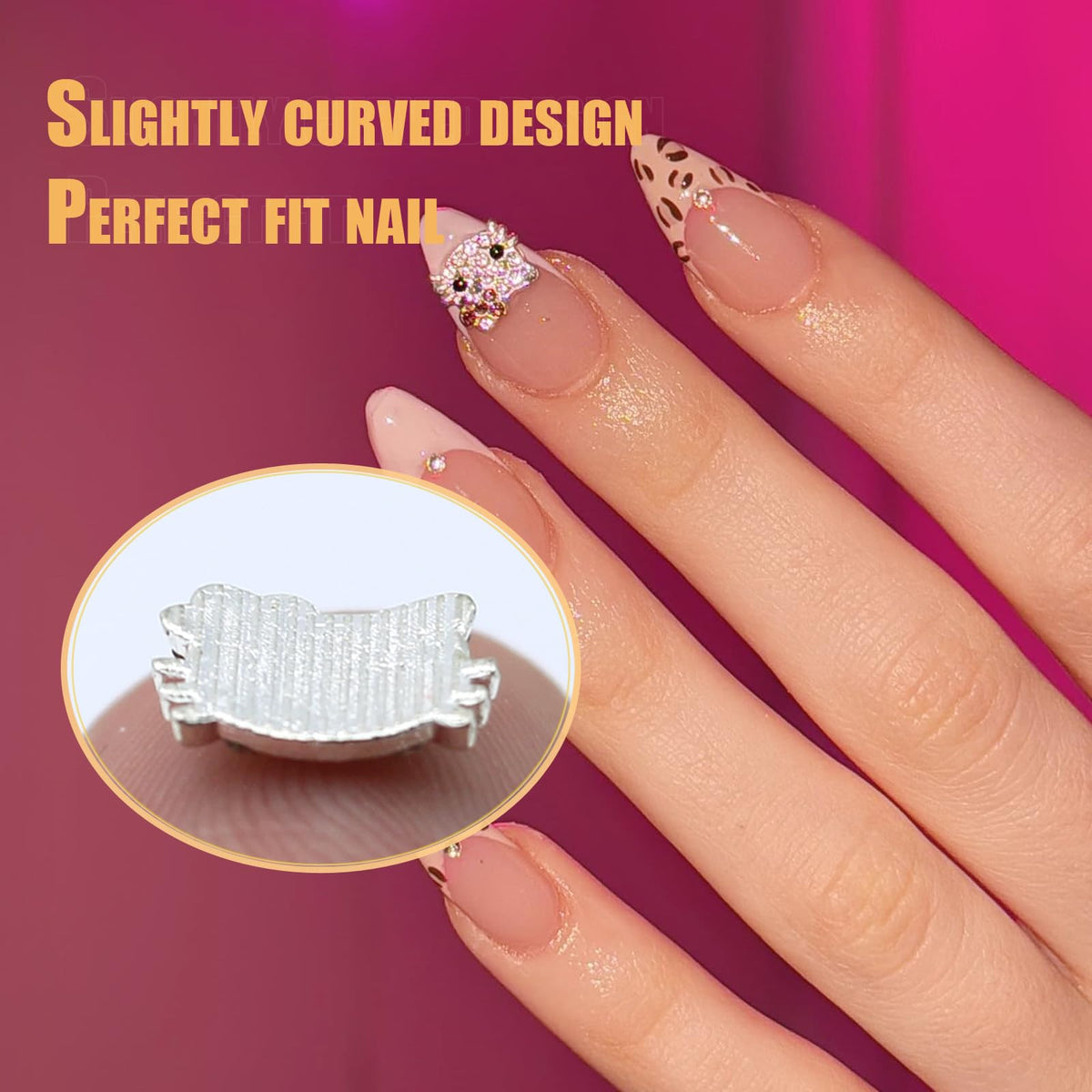 vceow texture and rhinestone sparkle highlighting glitter accents benefit eye-catching finish
