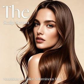 VDBHI styled hair before and after using the volumizing treatment