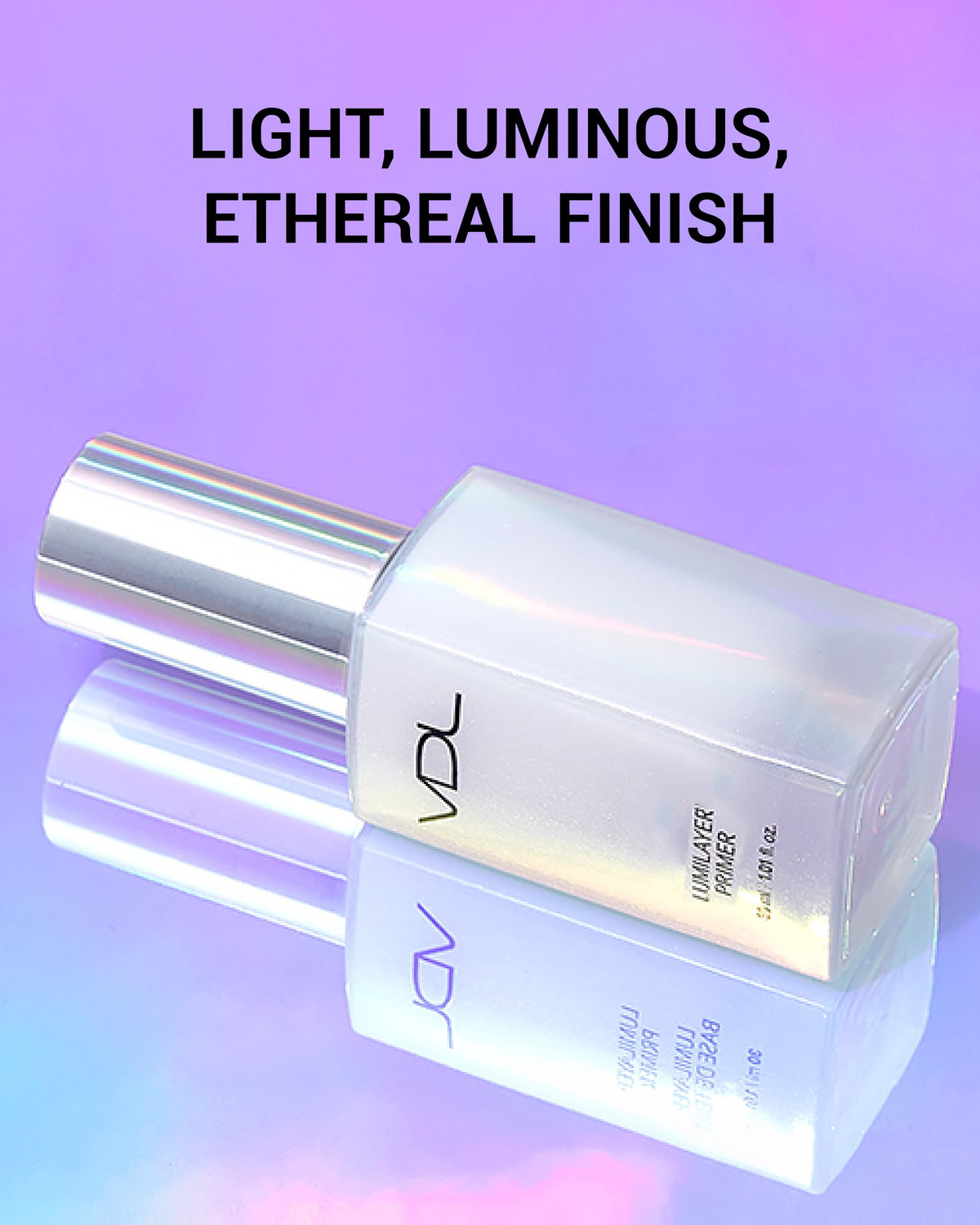 VDL cap and dispenser detail highlighting premium design and precise application benefit