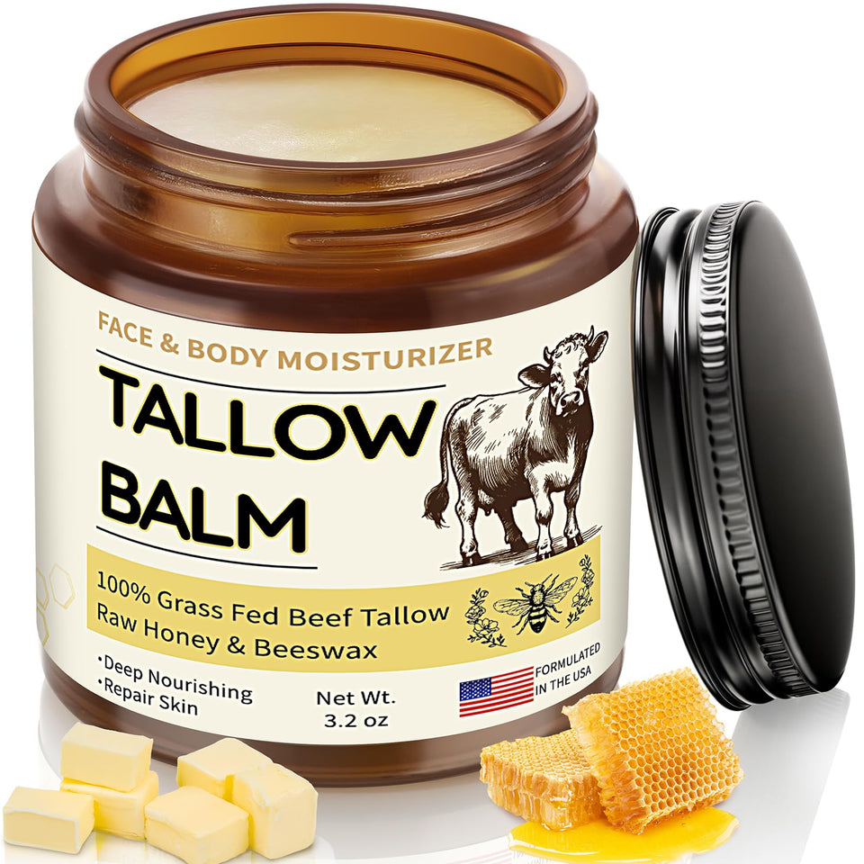 Veakoo front jar showing label and clean packaging, highlighting brand nourishing balm