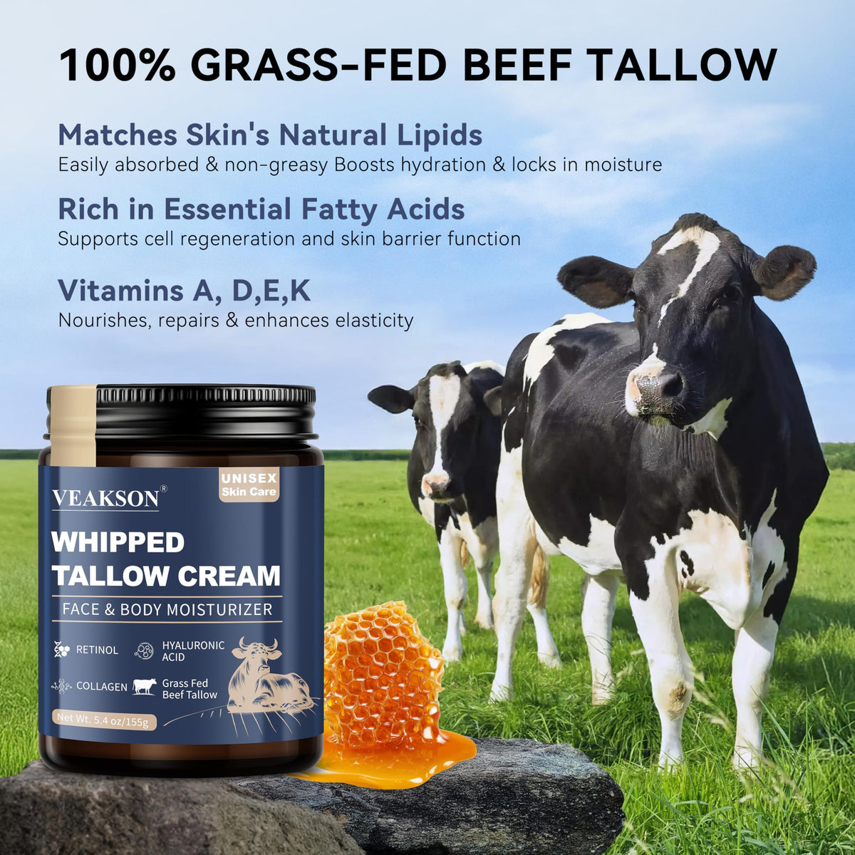 veakson balm applied on hand demonstrating quick absorption and moisture