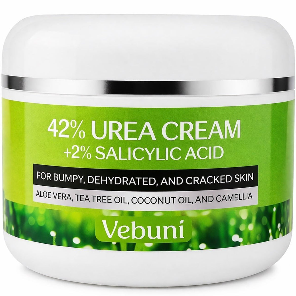 Vebuni front packaging showing 4 oz tube and product name for clear identification and benefits