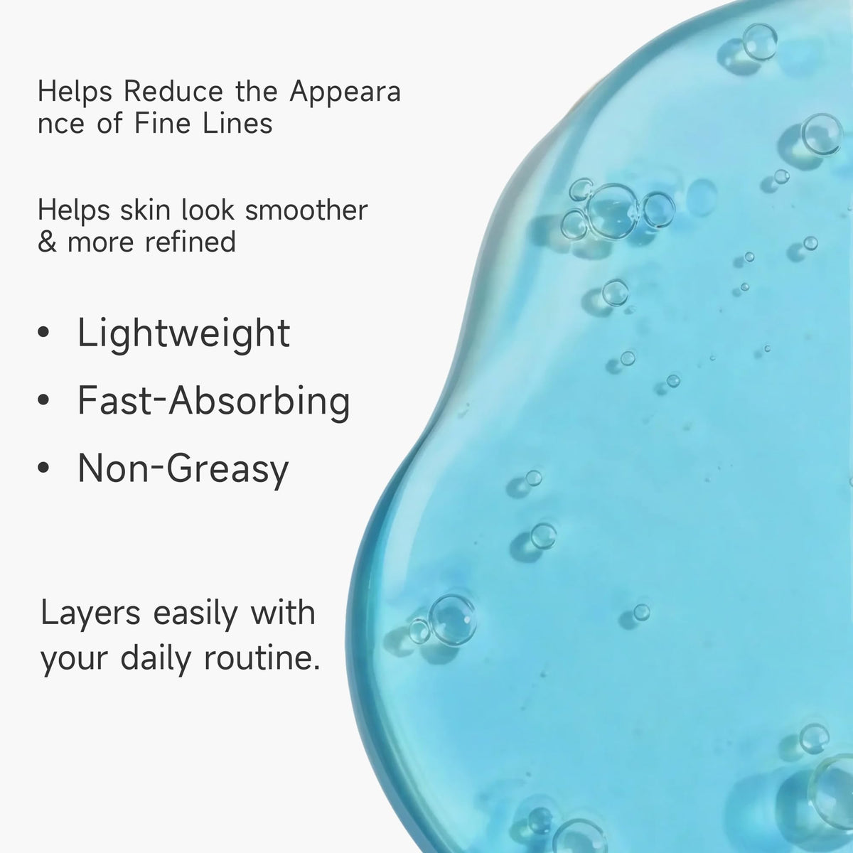 Vectium close-up label highlighting GHK-Cu and hyaluronic acid benefits for renewal