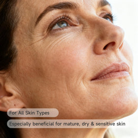 Vectium applying serum to face demonstrating layering before moisturizer for hydration