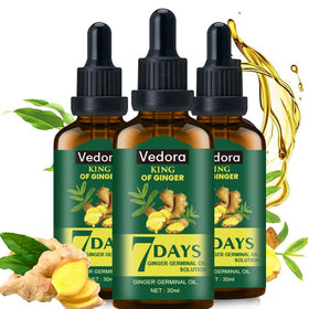 Vedora bottle front view showing branding and benefits