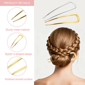 VEEVIIY pearl detail pin showing decorative accent for refined updo finishes