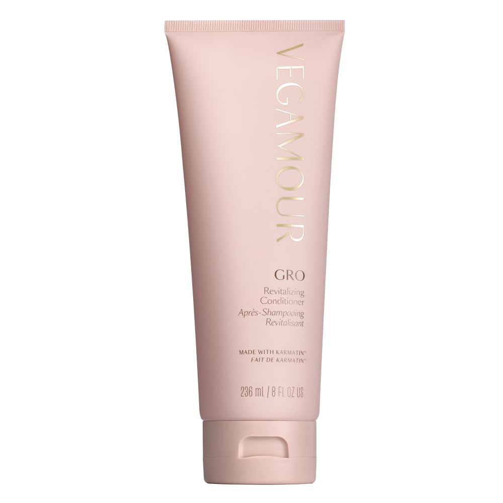 VEGAMOUR front packaging showing GRO Revitalizing Conditioner for stronger hair