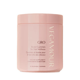 VEGAMOUR front packaging showing bottle and label, supports daily hair wellness