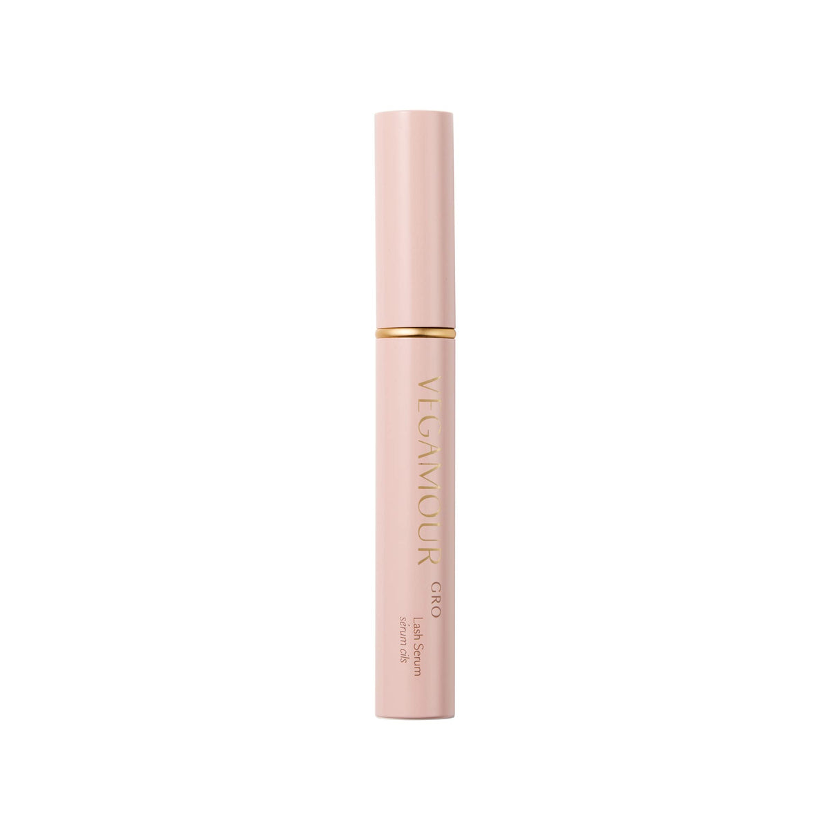 VEGAMOUR GRO Lash Serum front packaging shows clean labeling and benefits