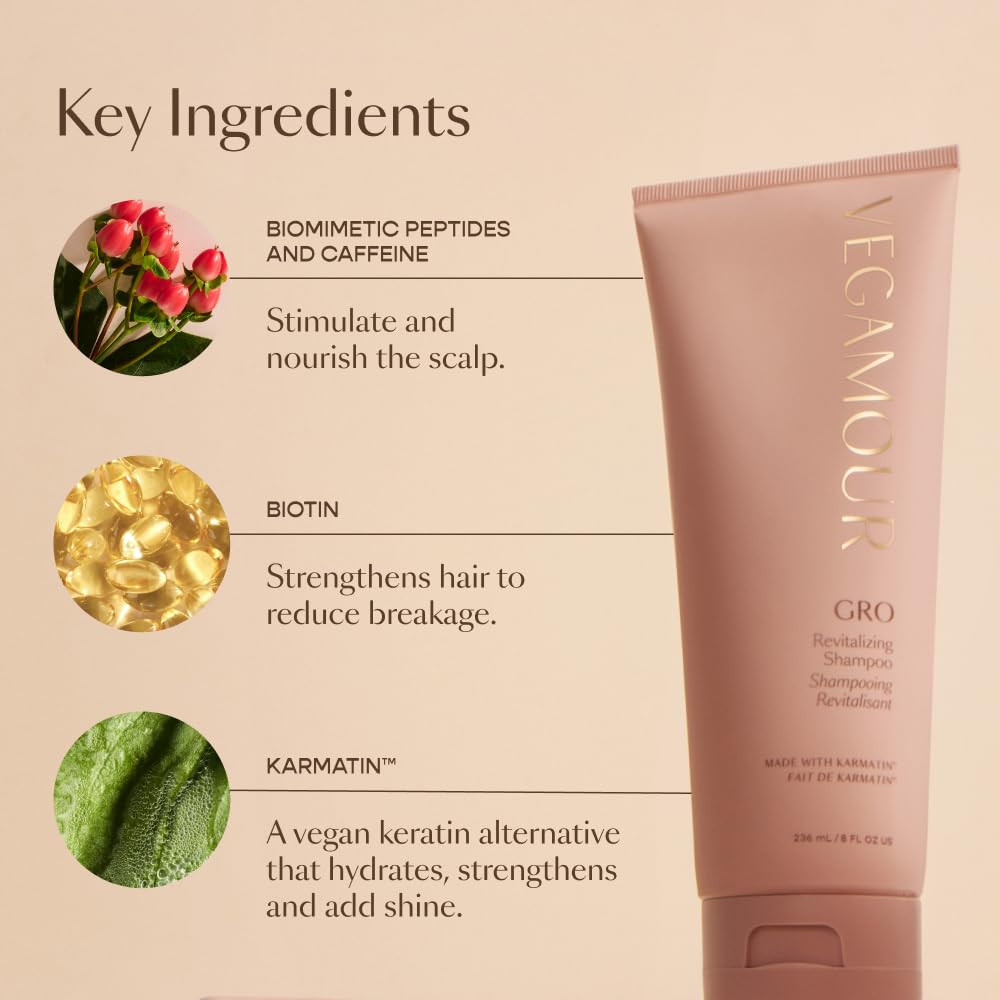 VEGAMOUR in-shower use showing easy massage and absorption benefit