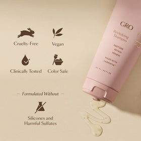 VEGAMOUR shampoo with conditioner duo showing complementary routine benefit