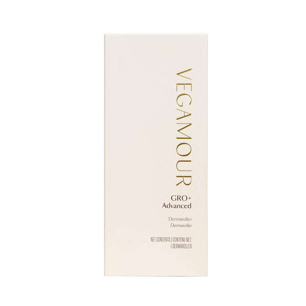 VEGAMOUR product packaging and label displaying brand and usage information