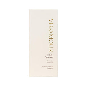 VEGAMOUR product packaging and label displaying brand and usage information