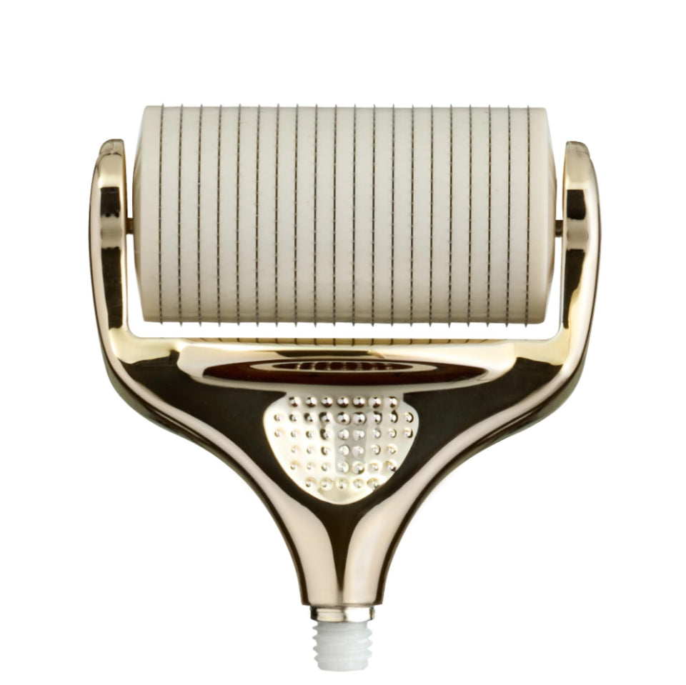 VEGAMOUR replacement head front view showing wide coverage and easy twist fit benefit
