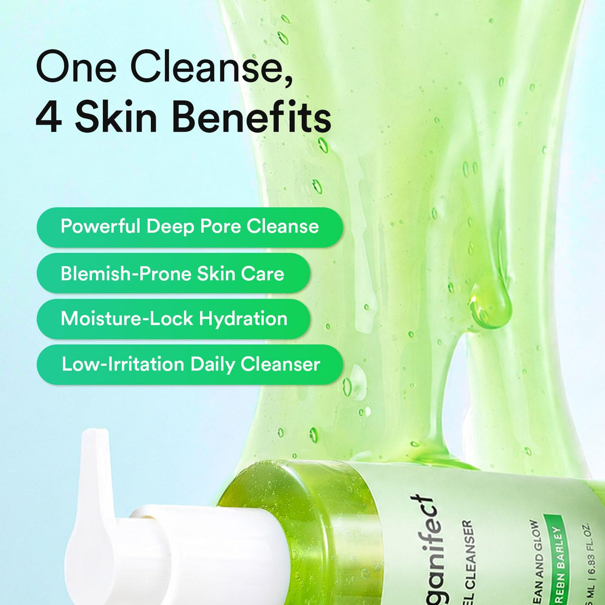 VEGANIFECT fermented barley extract visual highlighting antioxidant nourishment