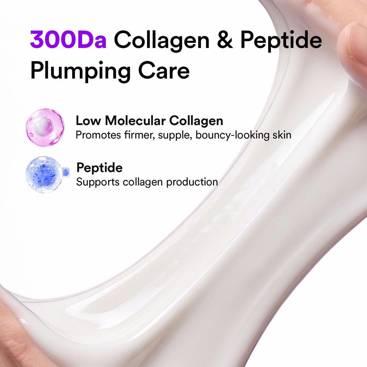 VEGANIFECT jar in hand to show scale, travel-friendly size benefit
