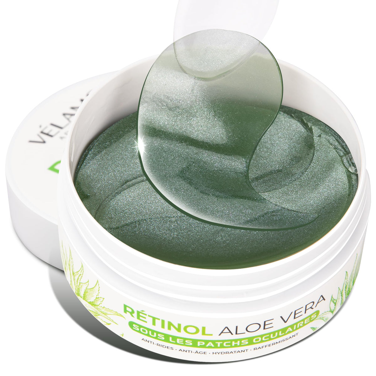 VELAMO ADVANCED front packaging showing 60 patches and product benefit