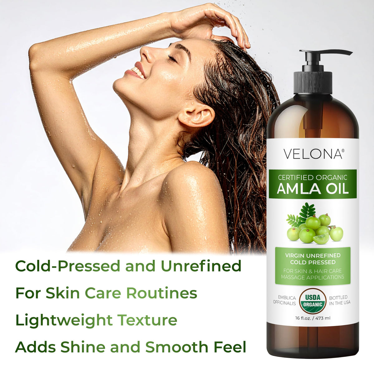 velona oil on fingernail and cuticle showing hydration and conditioning benefit