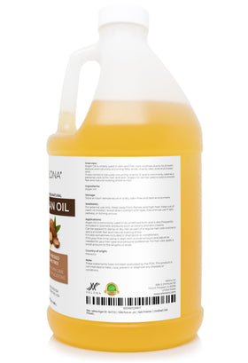 velona 64 fl oz bottle next to everyday items showing generous size