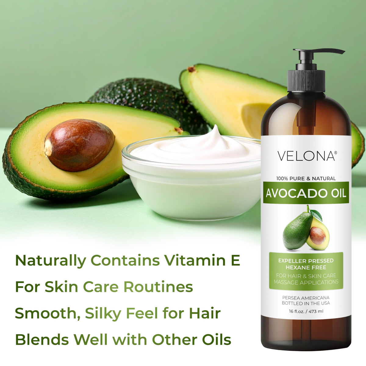 velona oil applied to hair demonstrating conditioning and improved manageability