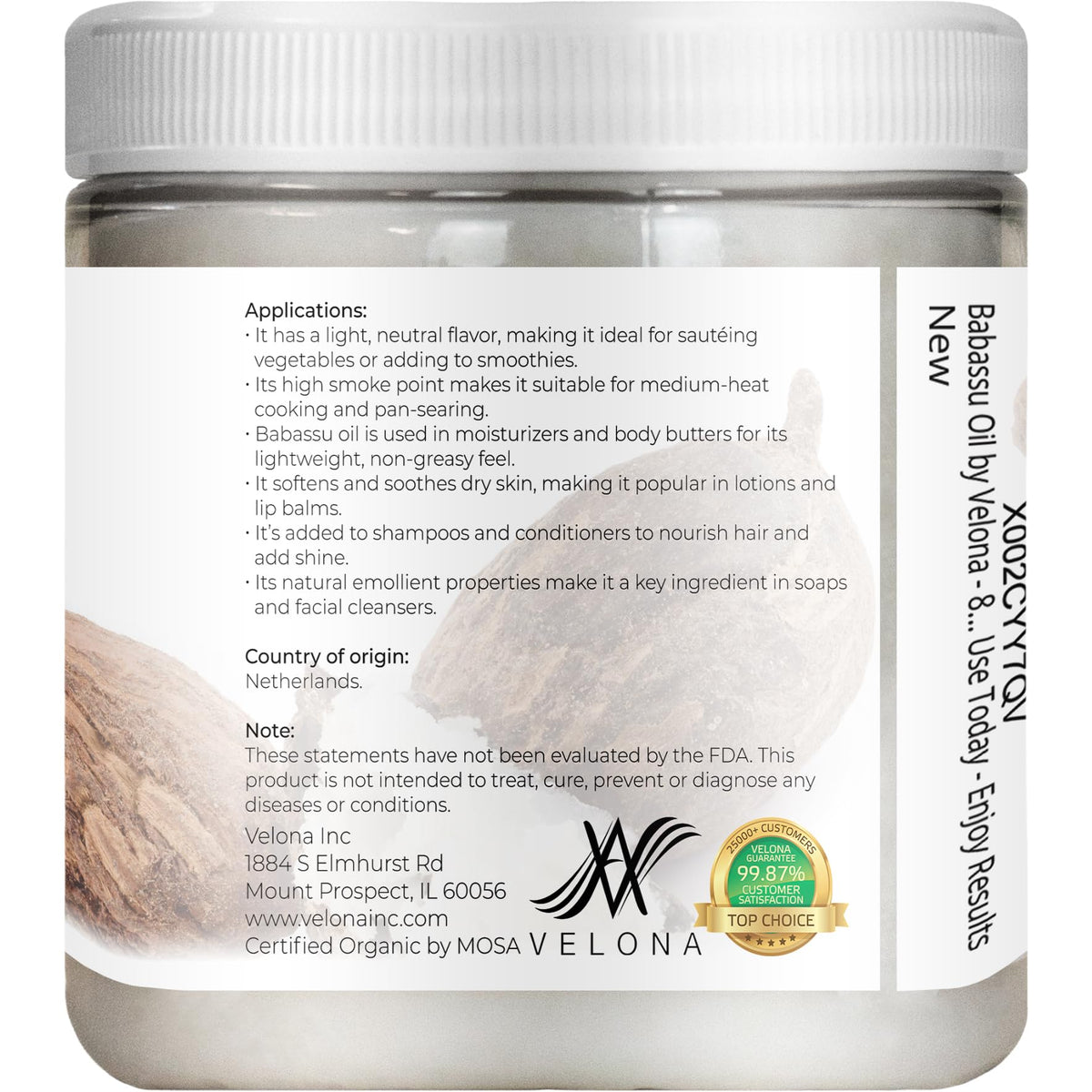 velona used on hair ends demonstrating improved softness and manageability