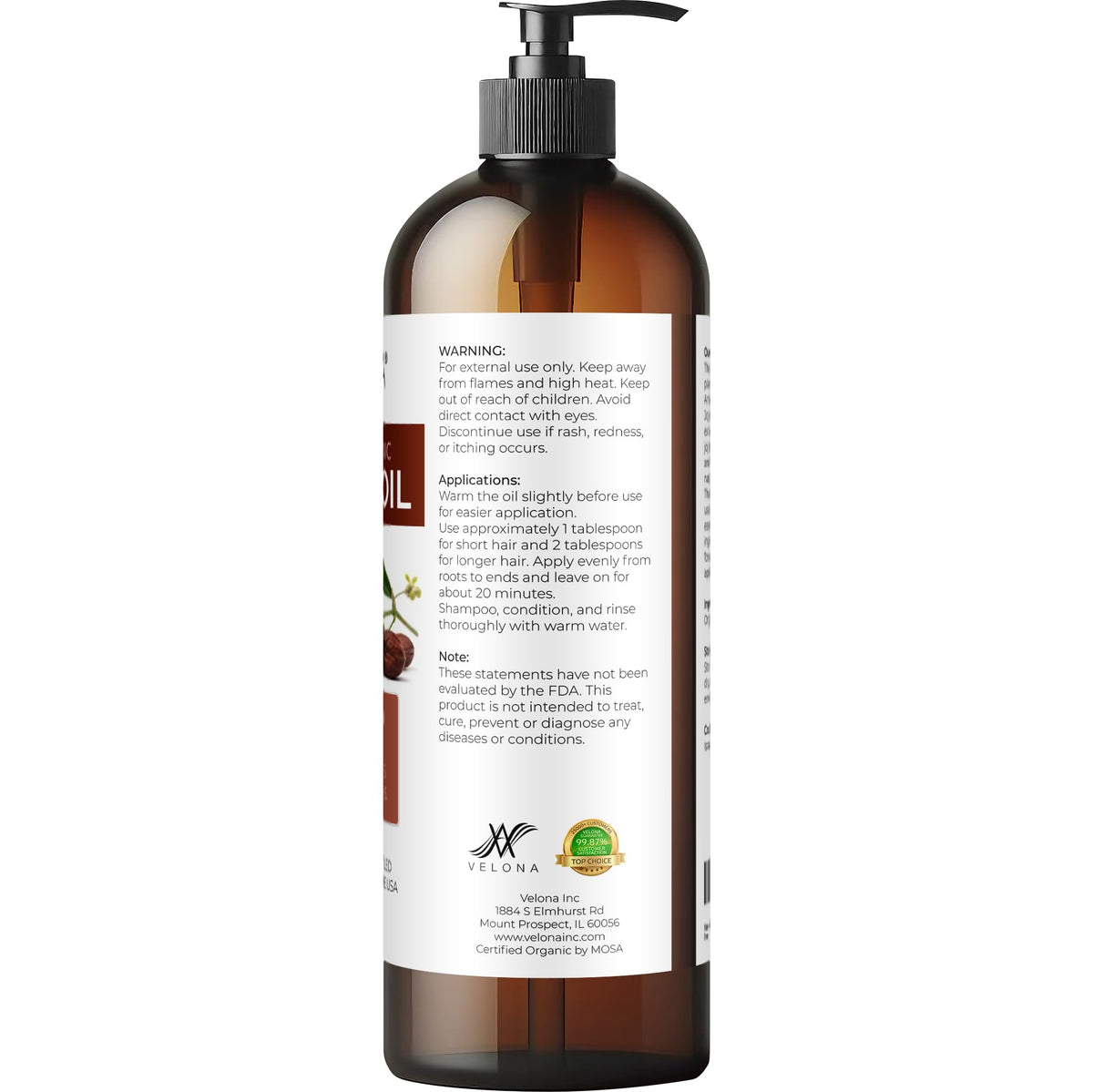 velona smoothing hair ends to add natural shine and manageability