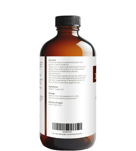 velona bottle label detail highlighting USDA organic and purity benefit