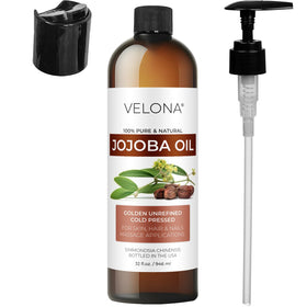 velona 32 fl oz bottle beside common household items for scale
