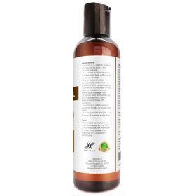 velona applied to hair ends demonstrating frizz control and conditioning benefit