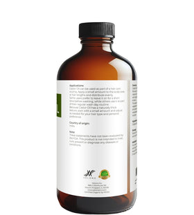 velona oil texture spoon highlighting thick viscous consistency for deep conditioning