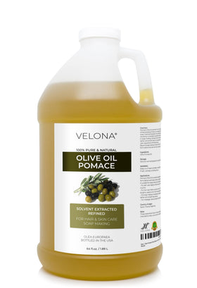 velona bottle front view showing product and clear label, highlights large economical size