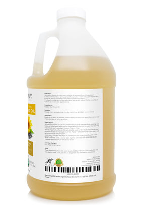 velona oil in a skillet demonstrating cooking stability and neutral taste