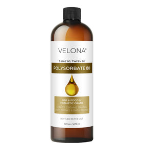velona polysorbate 80 front bottle showing packaging and product identity benefit clarity