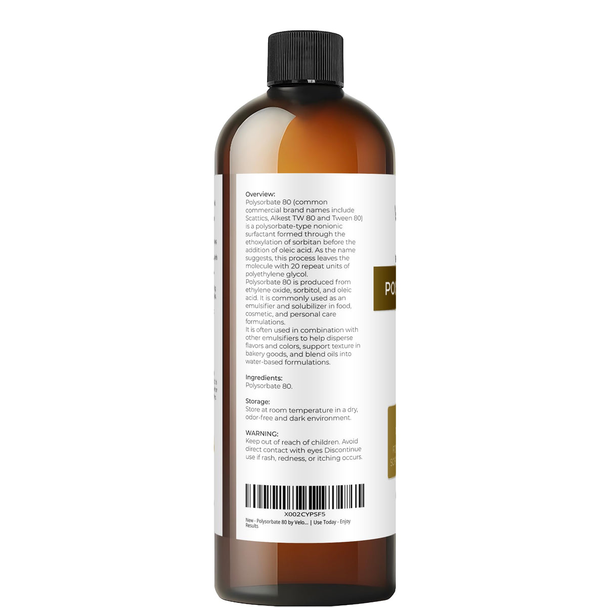 velona polysorbate 80 mixing with essential oil demonstrating even dispersion benefit