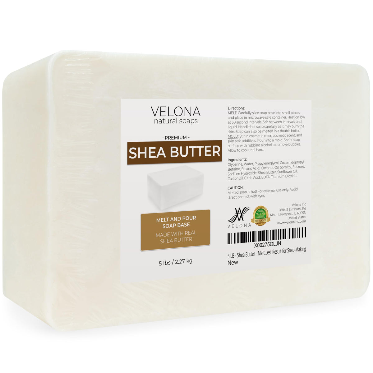 velona poured bars on rack drying with consistent shape and finish