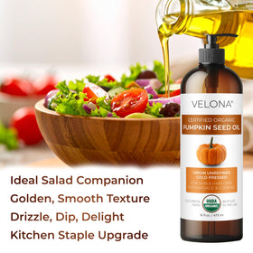 velona label detail showing USDA Organic seal and clear ingredient transparency