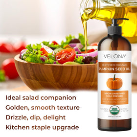 velona oil on wooden spoon showing unrefined texture and smooth glide